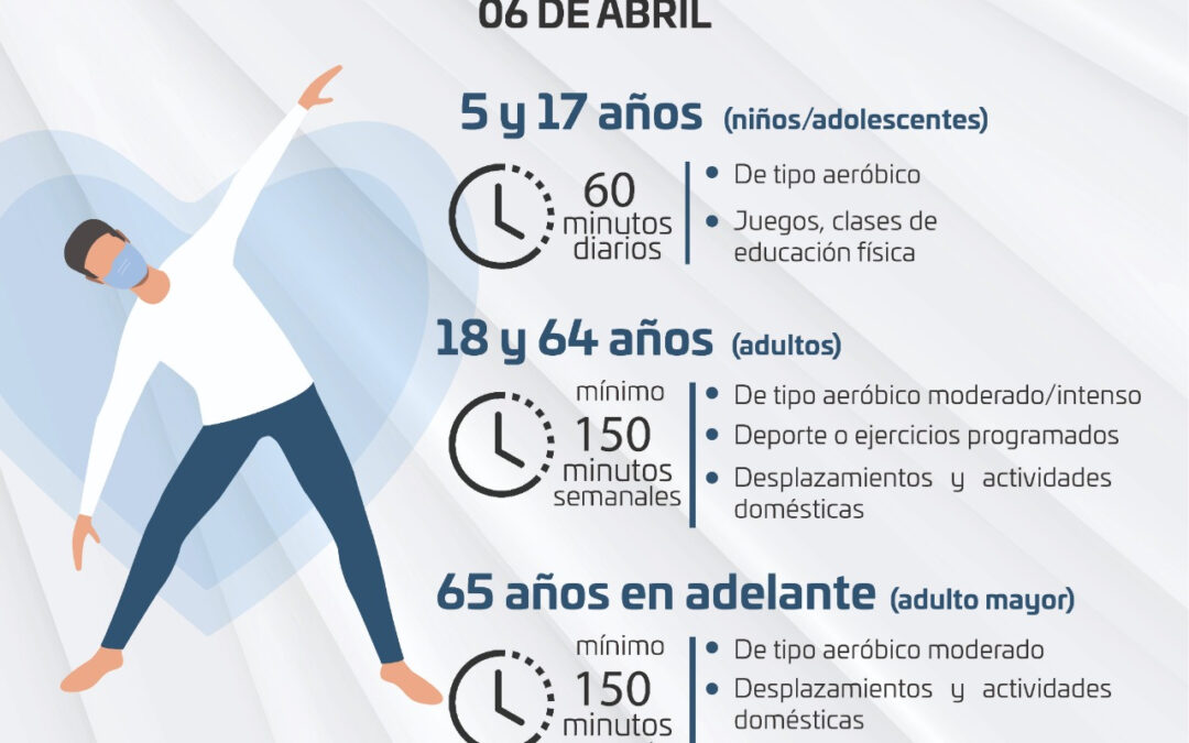 Actividad física ayuda a prevenir enfermedades y mejora nuestra calidad de vida