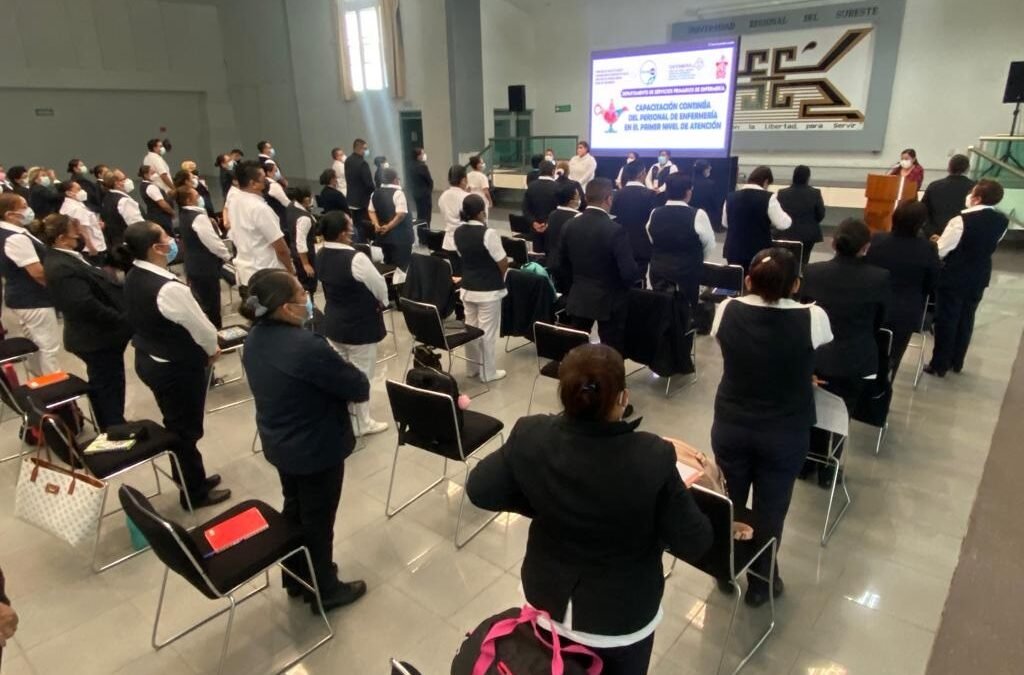 Capacita SSO a personal de enfermería en  procedimientos gerenciales