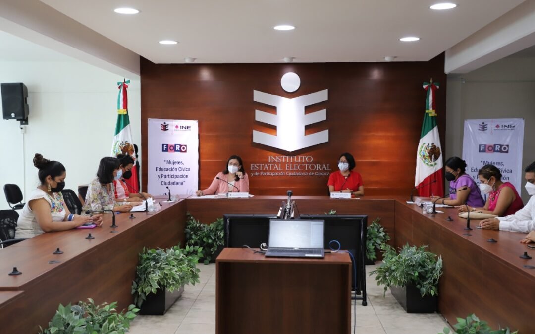 Realizan foro “Mujeres, Educación Cívica y Participación Ciudadana”