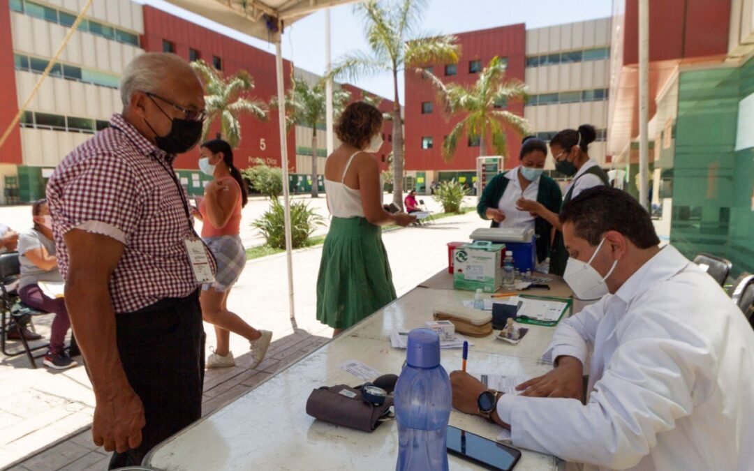 Ciudad Administrativa y Ciudad Judicial son puntos  de vacunación contra el COVID-19