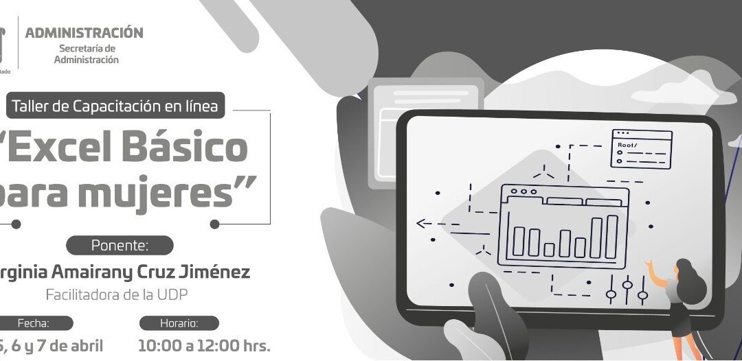 Impartirá Administración taller de Excel básico para mujeres