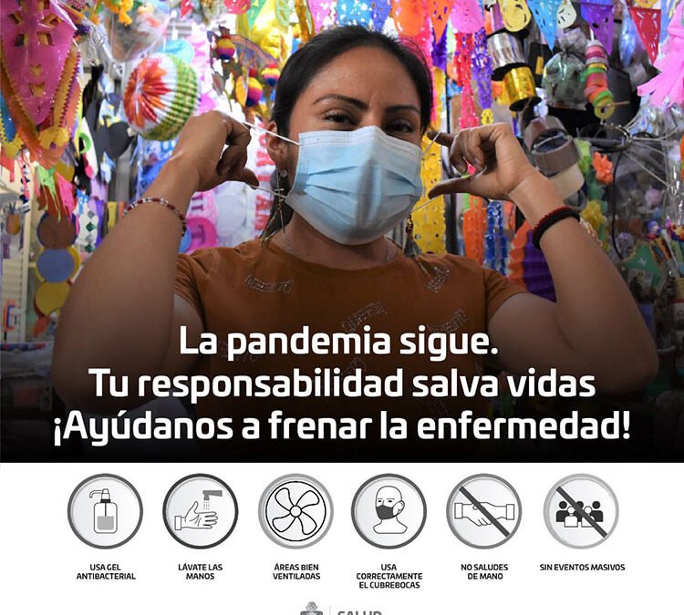 Las medidas de prevención deben continuar  con responsabilidad individual: SSO