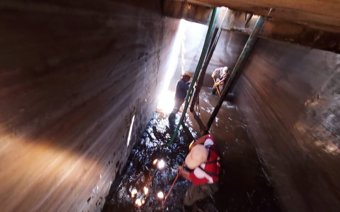 Implementa SAPAO acciones de saneamiento en tanque de distribución “Río Blanco”