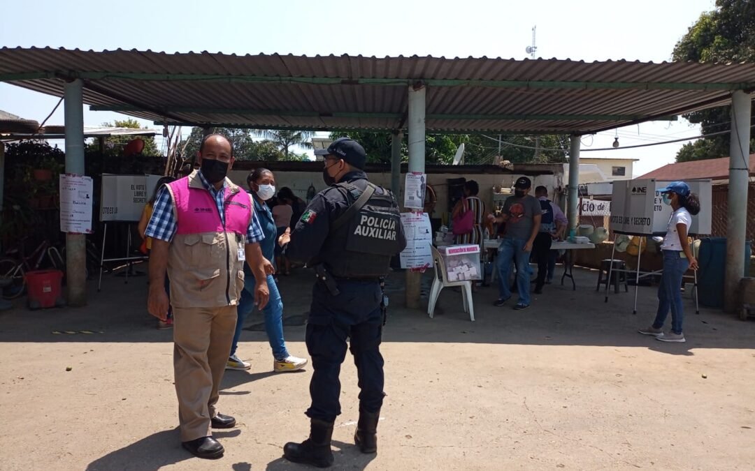 Saldo blanco reporta SSPO durante proceso de Revocación de Mandato en Oaxaca