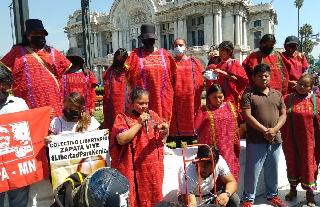 Triquis anuncian más protestas en Cdmx y Oaxaca para exigir retorno Yuridiana Sosa/Zona Roja.