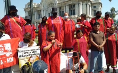 Triquis anuncian más protestas en Cdmx y Oaxaca para exigir retorno Yuridiana Sosa/Zona Roja.
