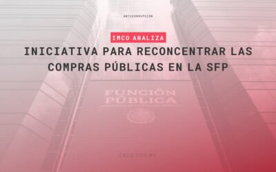 La iniciativa de reforma busca reconcentrar las compras públicas en la Secretaría de la Función Pública