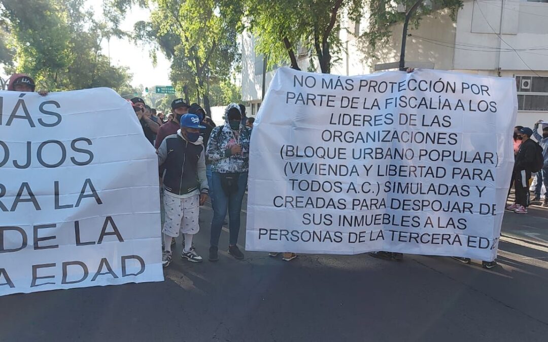 PROTEGE ERNESTINA GODOY DESDE LA FGJCDMX A ORGANIZACIONES QUE DESPOJAN A ANCIANOS DE SUS VIVIENDAS