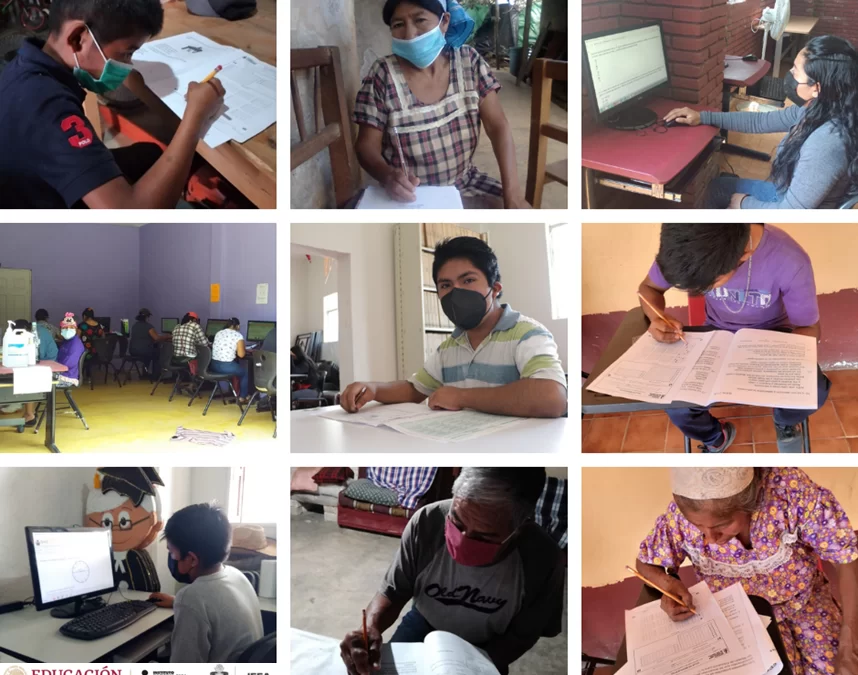 Entrega IEEA Oaxaca certificados de educación básica a 31 personas en San José del Progreso