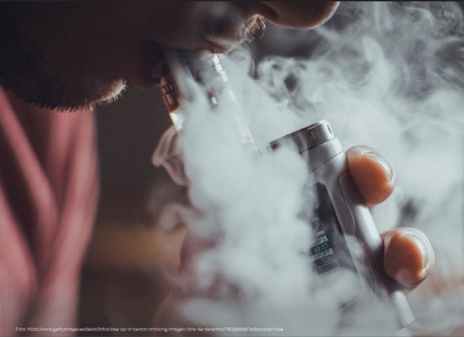 Alerta SSO evitar el uso y consumo de cigarrillos electrónicos