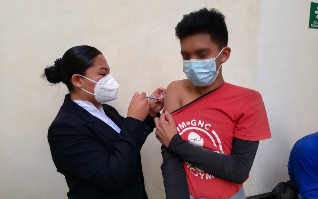 Exhorta SSO registrar a personas de 12 años o más  para primera dosis antiCovid