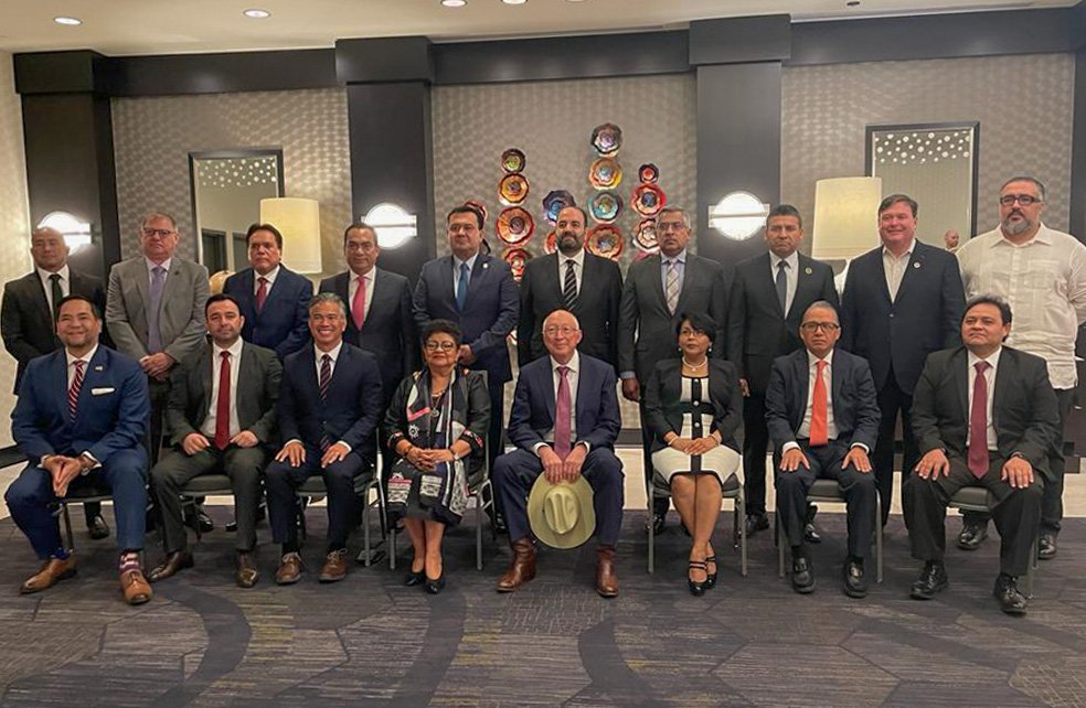 Fiscal General de Oaxaca, presente en Cumbre Binacional de Fiscales Generales de México y Estados Unidos