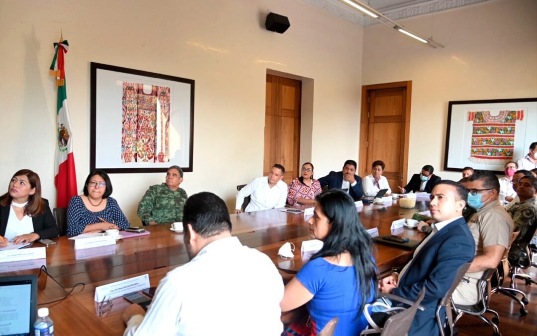 Instalan mesa de seguridad permanente para garantizar la integridad del proceso electoral en Oaxaca