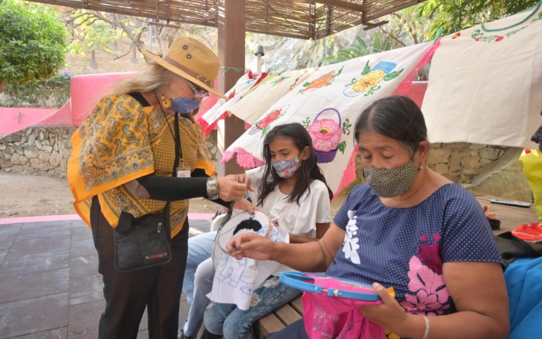 Disfruta el Taller de Tejido y Bordado en el Parque Canteras