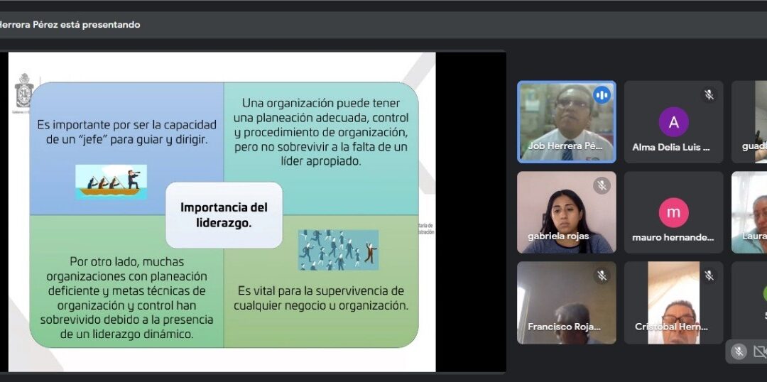 Se impartió el Taller Incrementa tus Capacidades de Empoderamiento, que permiten impulsar las habilidades de liderazgo del capital humano