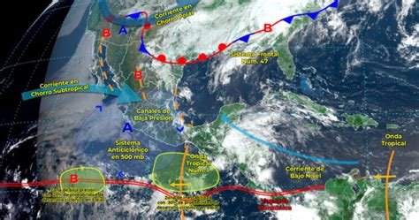 Interacción ciclónica y onda tropical 1 aportará humedad en algunos sectores de Oaxaca: CEPCO