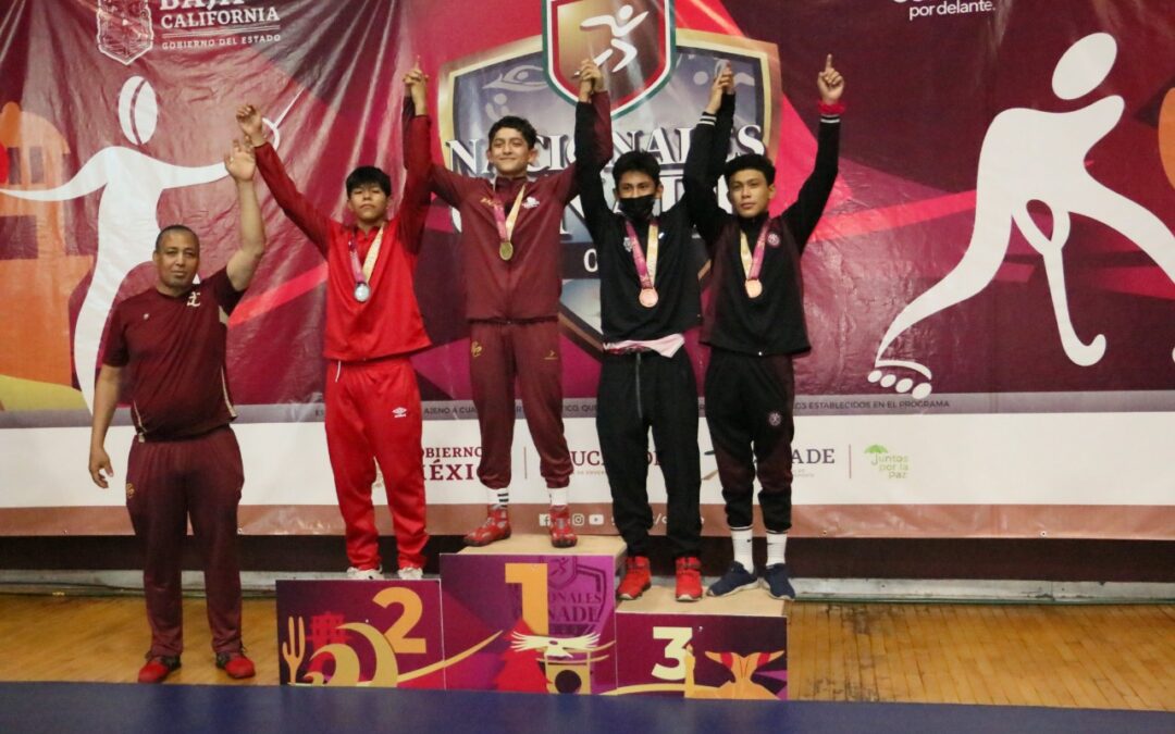 La Selección Oaxaca suma cuatro medallas más en luchas asociadas