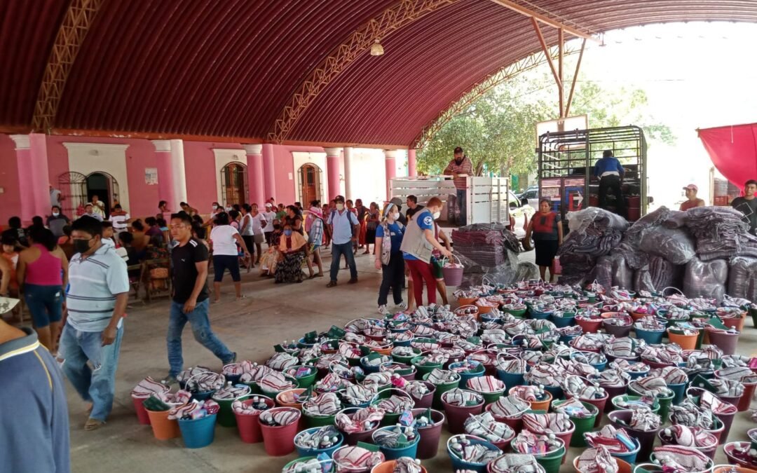 Fundación Coppel realiza donaciones para apoyar a  familias damnificadas por el huracán “Ágatha”