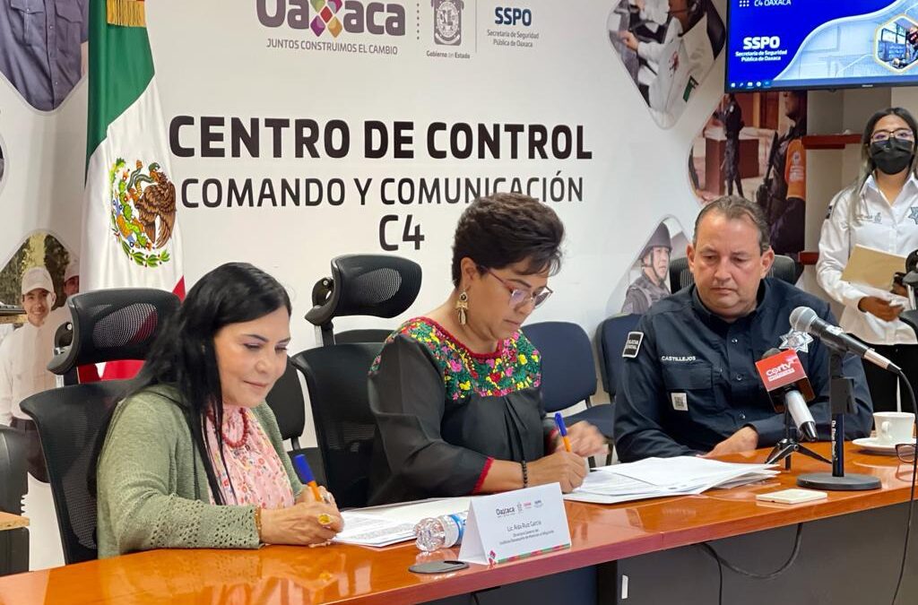 Firman IOAM y SSPO convenio de colaboración a favor de la comunidad migrante y sus familias