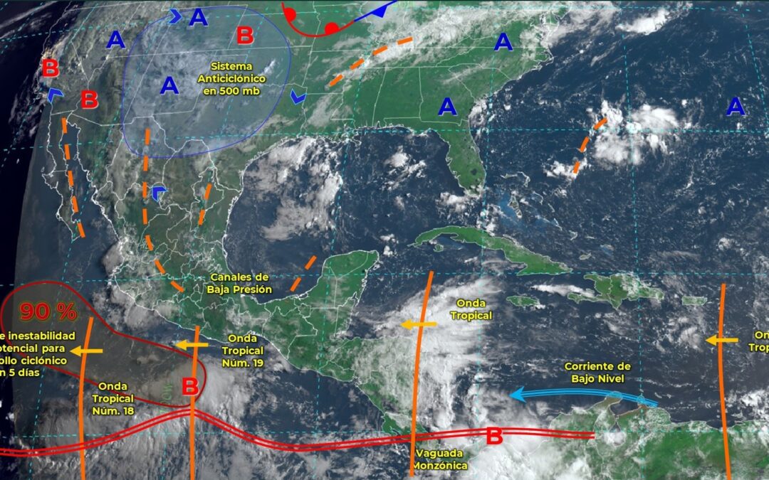 Anuncia CEPCO tormentas eléctricas con viento en zonas montañosas para el fin de semana