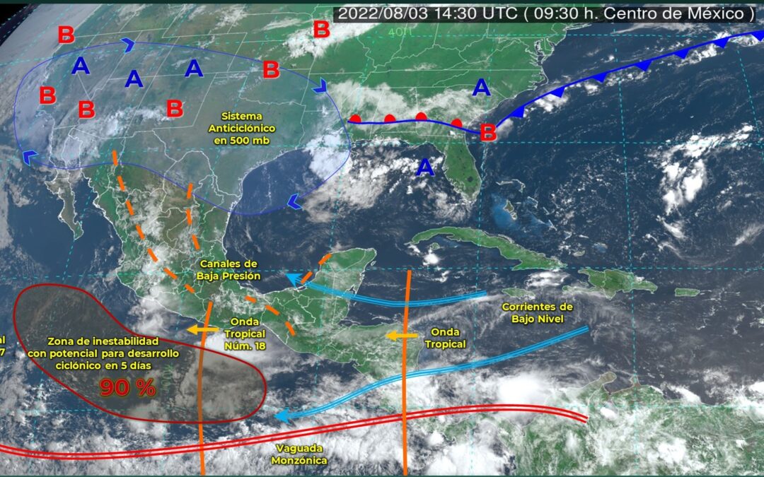 Zonas montañosas de Oaxaca con probabilidad de lluvias severas y tormentas eléctricas para este miércoles