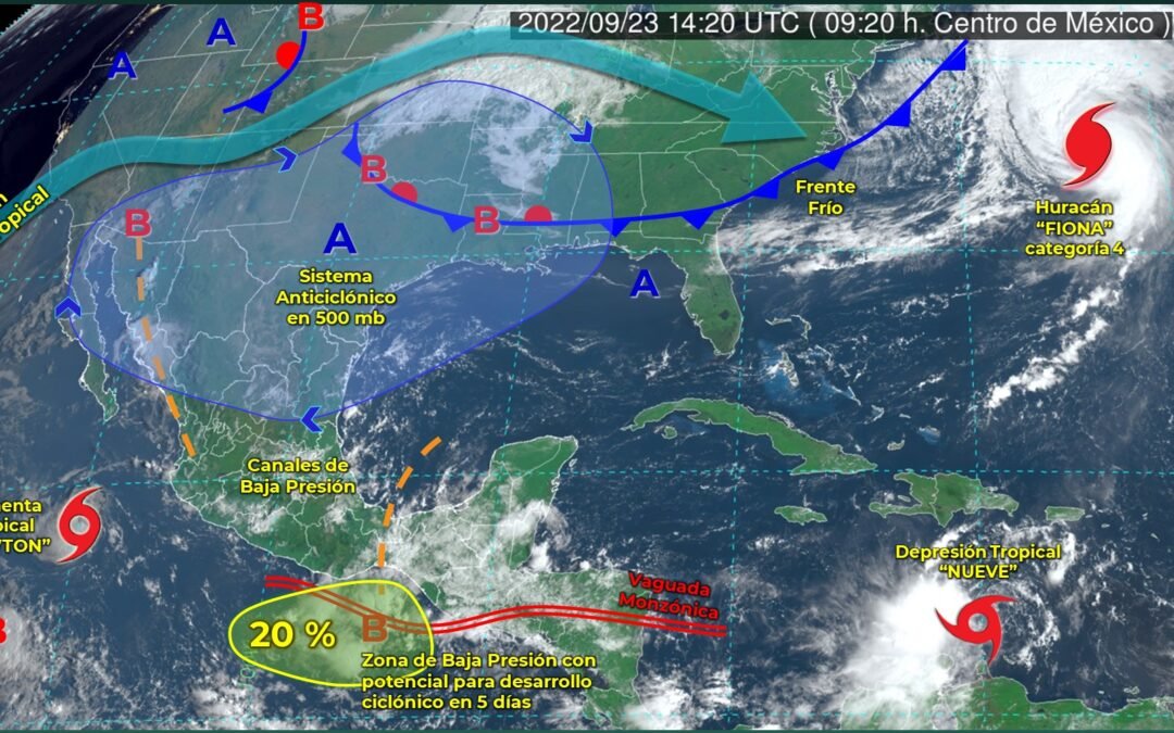 Zona de Convergencia Intertropical generará chubascos y tormentas con posible actividad eléctrica en Oaxaca