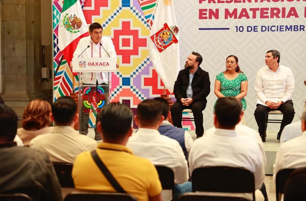 Garantiza Salomón Jara respeto irrestricto a los derechos humanos; presenta Agenda Prioritaria para Oaxaca en materia de DDHH • Los compromisos buscan garantizar el respeto a los derechos de los y las oaxaqueñas.