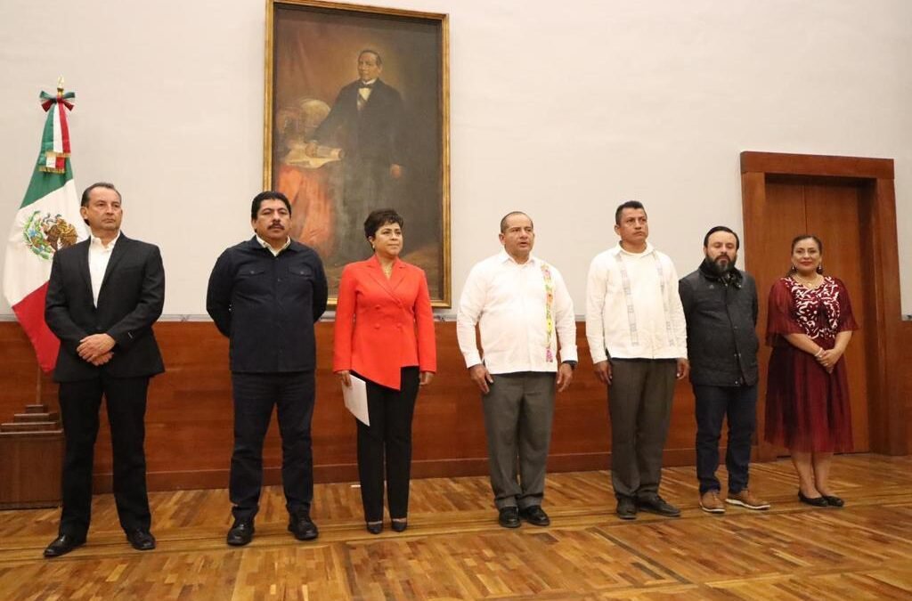 Se lleva a cabo relevo de mandos policiales para garantizar la seguridad en el Estado