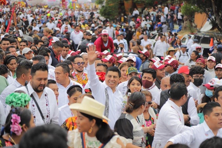 Comienza la Primavera Oaxaqueña; el pueblo respalda al gobernador Salomón Jara Cruz