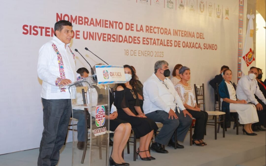 Nombra Gobernador del Estado a Rectora Interina del Suneo