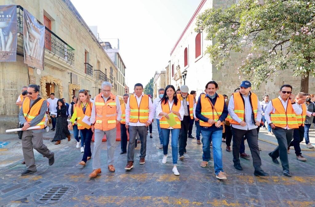 Refrenda Salomón Jara compromiso con la preservación del Centro Histórico de Oaxaca