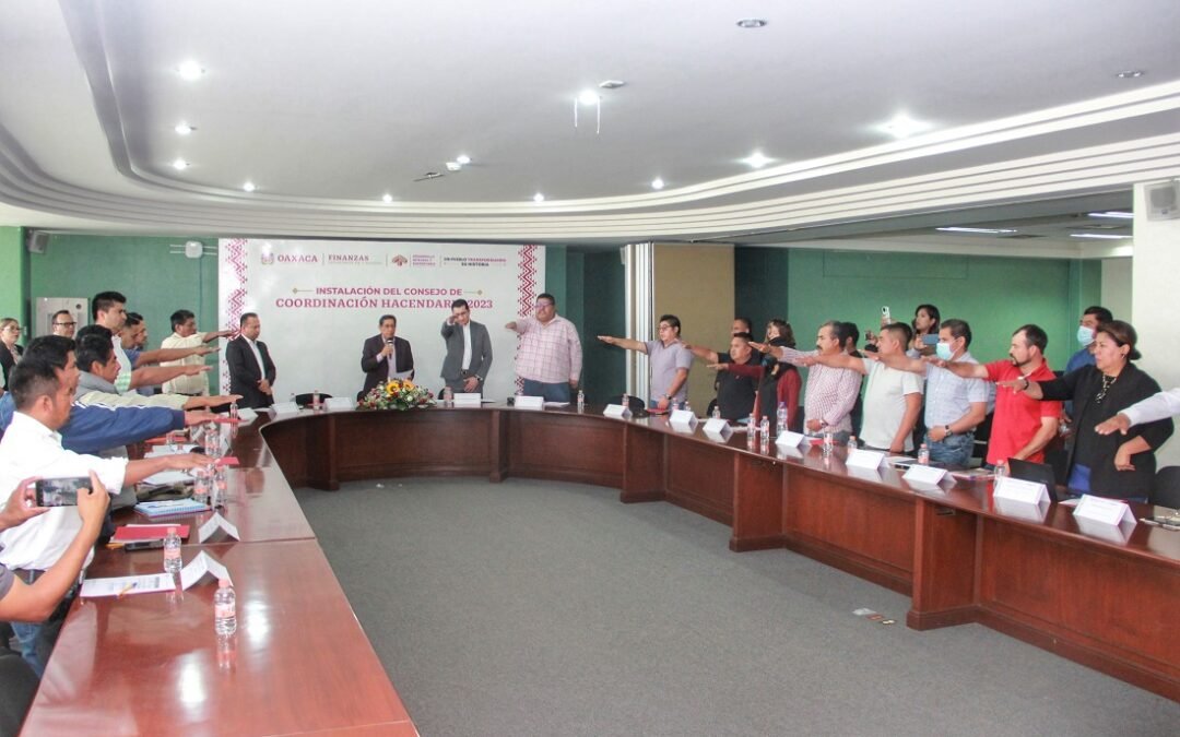 Instalan Consejo de Coordinación Hacendaria para apoyar a  ediles a mejorar sus finanzas municipales y combatir la corrupción