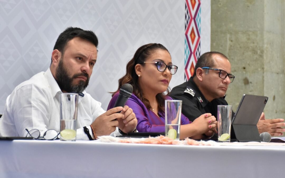 Gobierno del Estado intensifica acciones para construir la paz y seguridad en Oaxaca