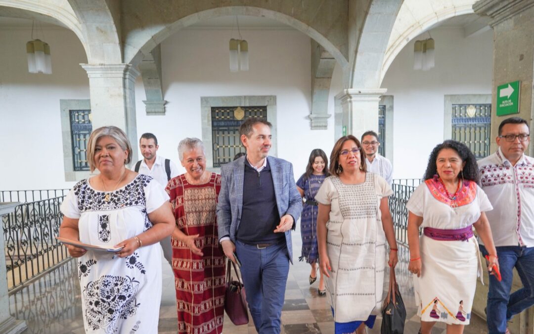 Oaxaca y España estrechan lazos de cooperación  para trabajar a favor de las y los oaxaqueños