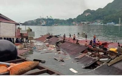 TERREMOTO MAGNITUD 5.4 REPORTAN 4 MUERTOS EN INDONESIA