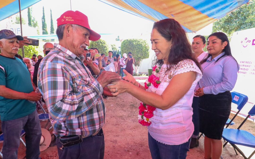 Fortalece DIF Oaxaca equipamiento de Unidades Básicas de Rehabilitación de la Mixteca
