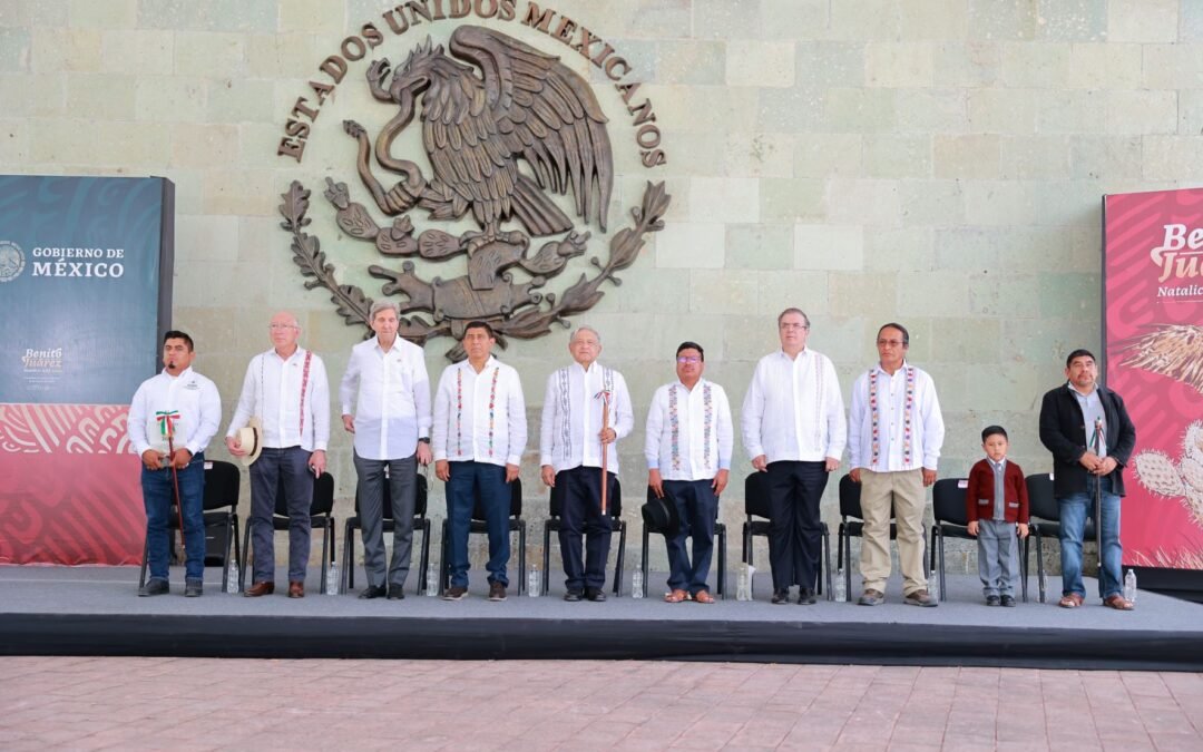 Juárez transformó a México en un país de leyes e instituciones: Gobernador Salomón Jara