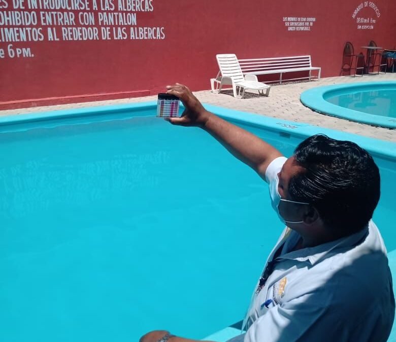 Verifica SSO que albercas cuenten con condiciones sanitarias