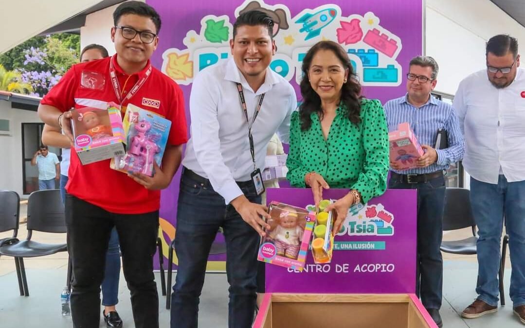La solidaridad de las y los oaxaqueños se hace visible en la colecta “Bidao Tsia, un juguete, una ilusión”
