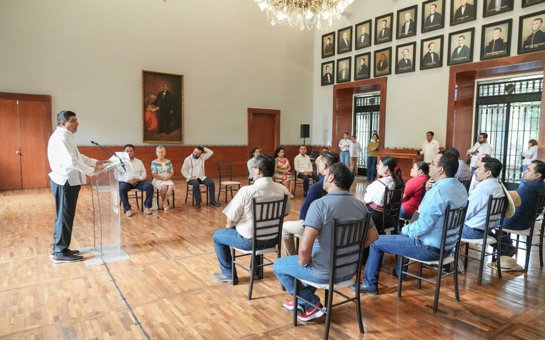 Gobierno de puertas abiertas y diálogo con la  Sección 22 del SNTE: Gobernador Salomón Jara