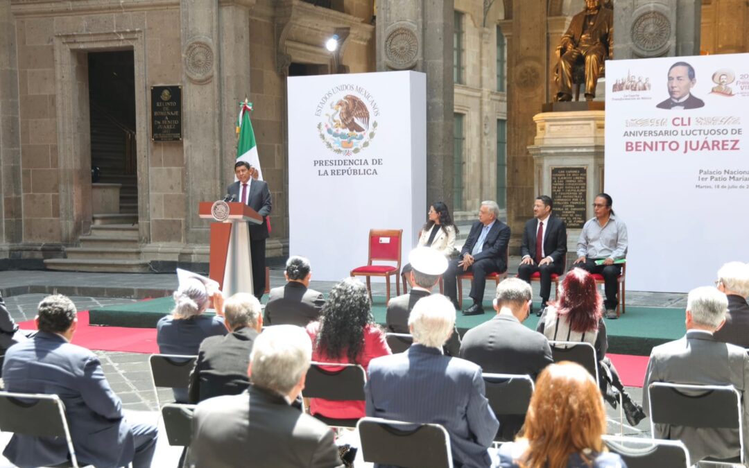 Benito Juárez es el espíritu de la Primavera Oaxaqueña: Salomón Jara