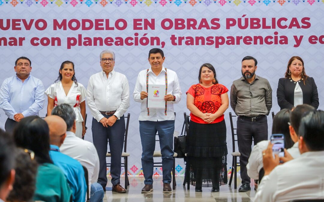 Presenta Salomón Jara nuevo esquema para acabar con la corrupción en la licitación de obra pública