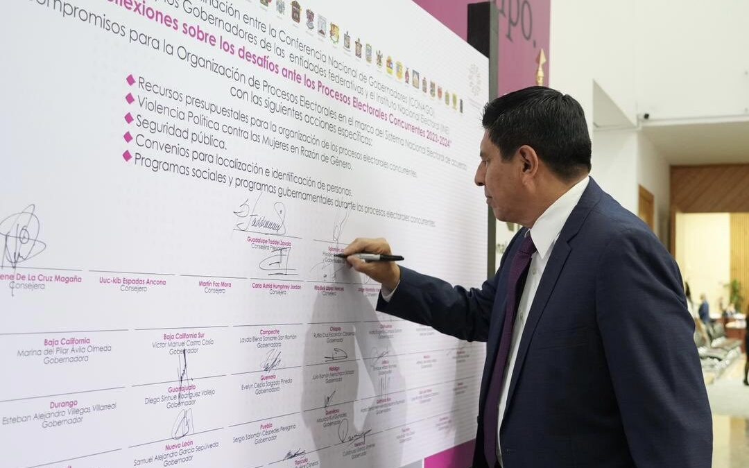 Llama Salomón Jara al INE a evolucionar y adaptar las reglas electorales a la nueva realidad política del país