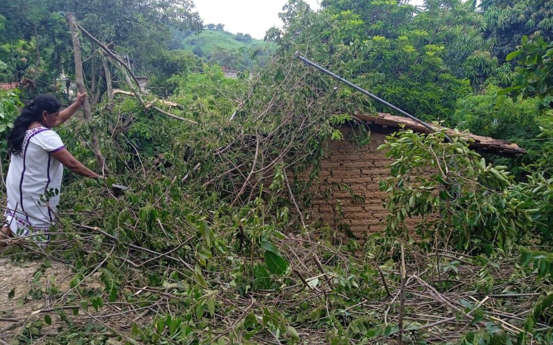 Protección Civil monitorea regiones de la Costa y Mixteca, ante fuertes lluvias