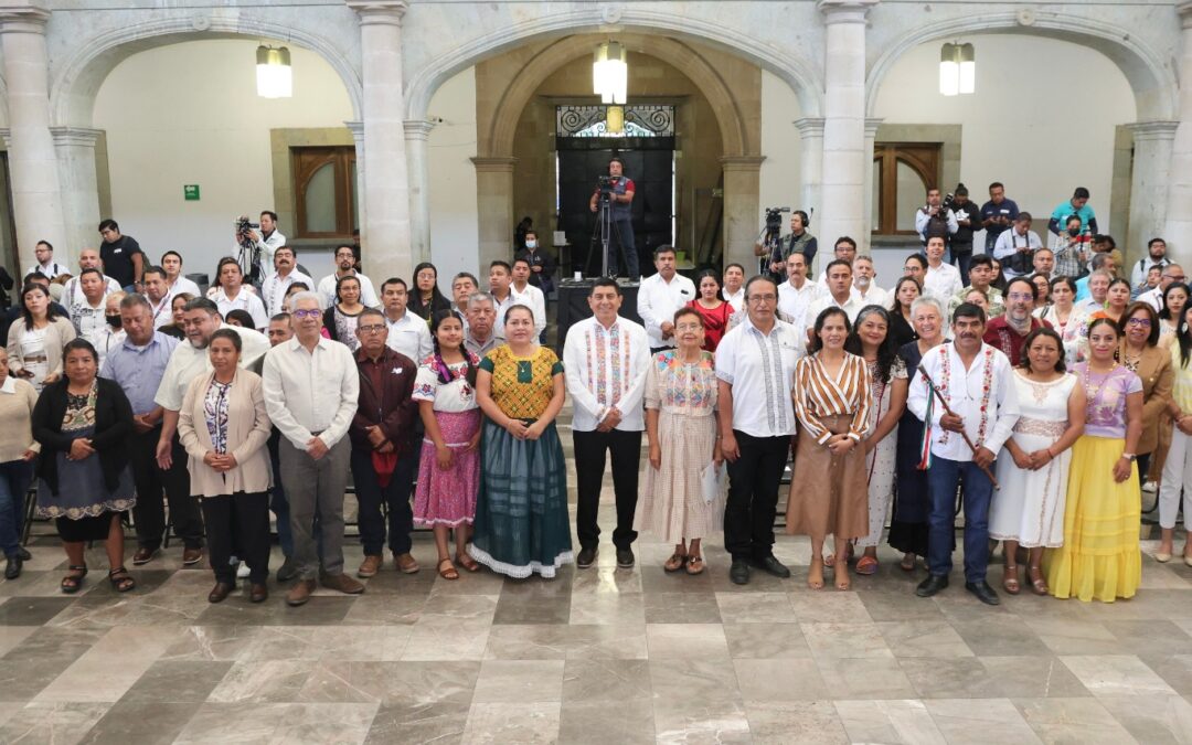 Anuncia Gobierno de Oaxaca atención prioritaria y respeto a la autonomía de pueblos indígenas y afromexicanos