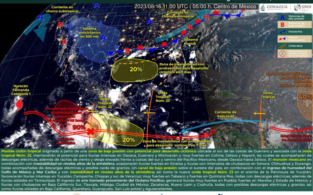 Posible ciclón tropical