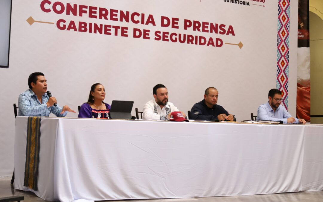 Oaxaca presenta evaluación favorable en percepción de seguridad según la ENVIPE 2023