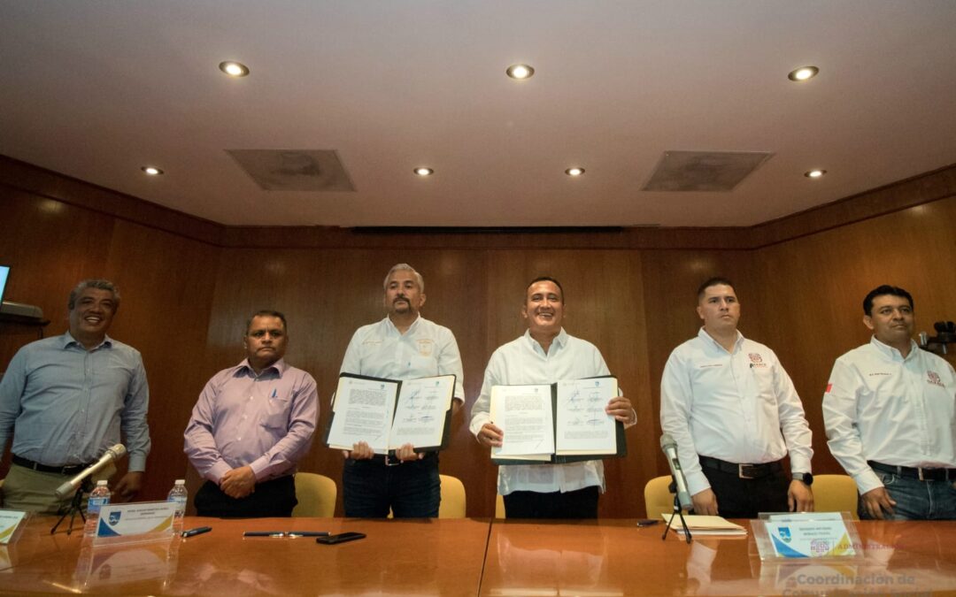 Secretaría de Administración y UABJO impulsarán acciones en beneficio de la población y funcionariado 