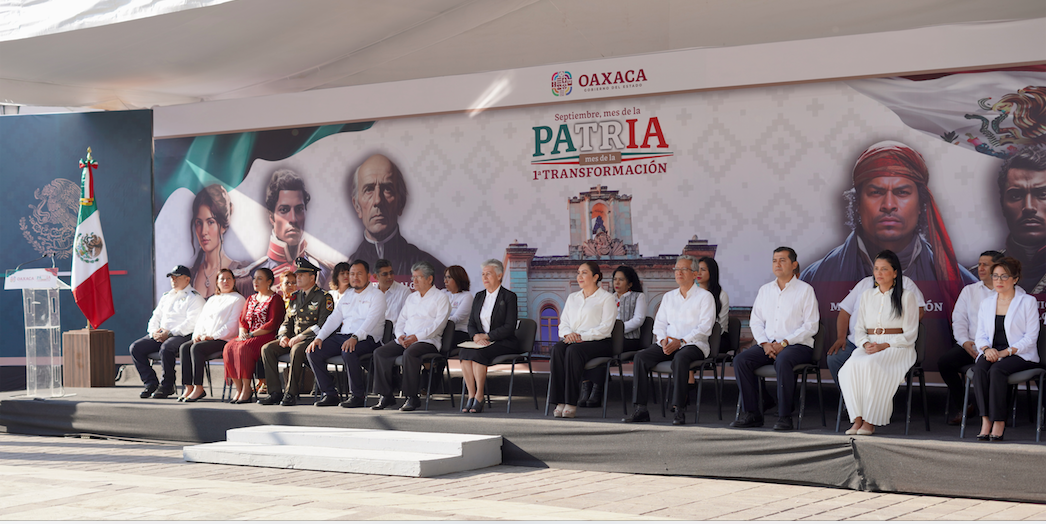 Inicia Gobierno de Oaxaca programa Septiembre, Mes de la Patria,