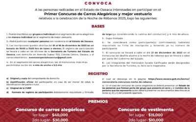 Invitan a participar en Primer Concurso de Carros Alegóricos y Mejor Vestuario de Noche de Rábanos